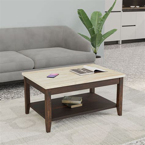 Tectra Center Table (Antique Cherry) | Nilkamal Homes