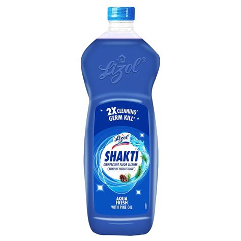 Lizol Shakti 900ml - Aqua Fresh Floor Cleaner| 2X Better Cleaning vs ...