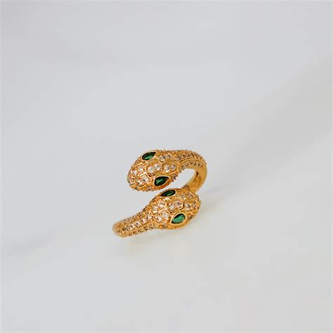 Dainty Design Golden Snake Charmer Band