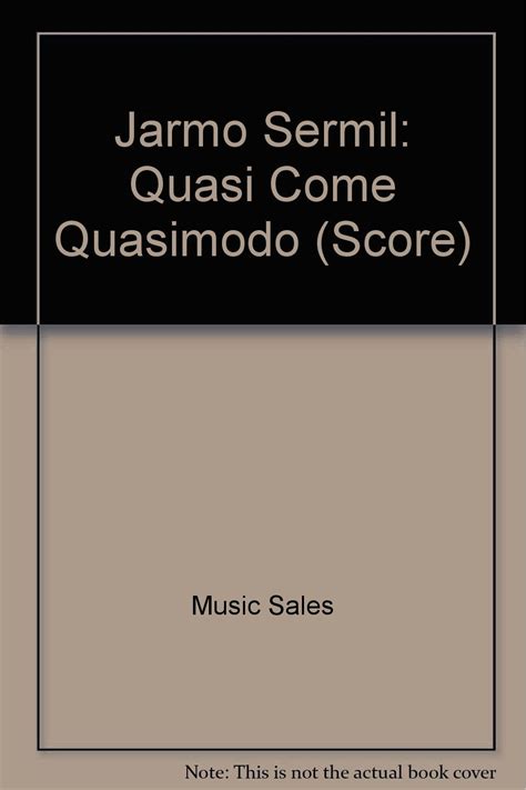 Quasi Come Quasimodo : Amazon.in: Books