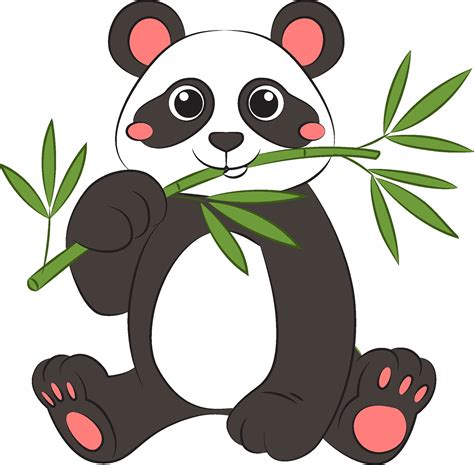 Cute Panda Clip Art