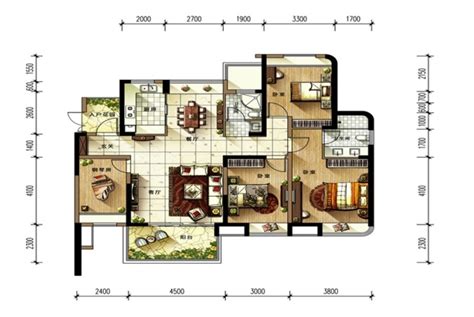 现代简约四居室140.3平米5万-锦地翰城装修案例-海口房天下家居装修网