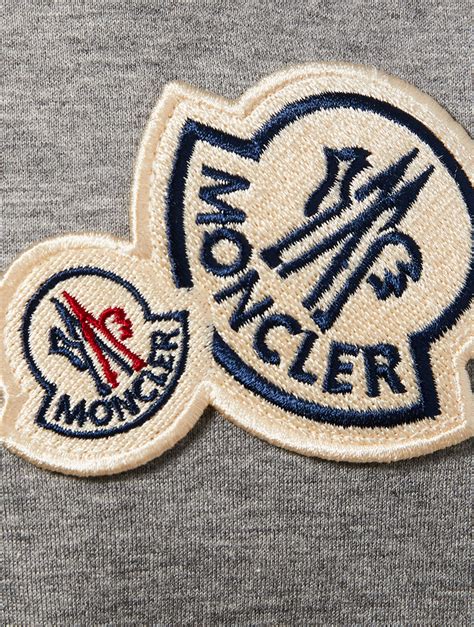 Moncler Text Logo Crew Sweat Black | END. (US)