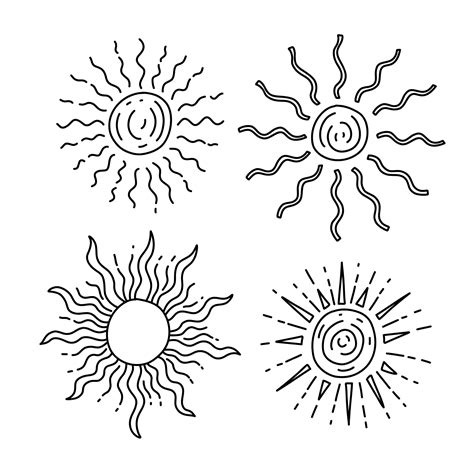 Simple Sun Drawing