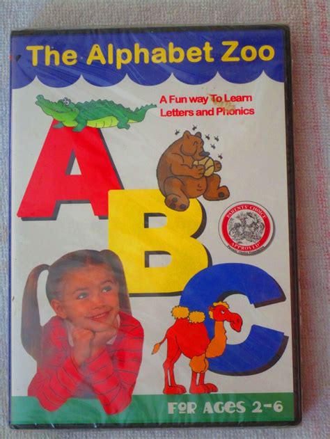 The Alphabet Zoo DVD (For Ages 2 to 6) (Mazzarella Media) FREE SHIPPING ...