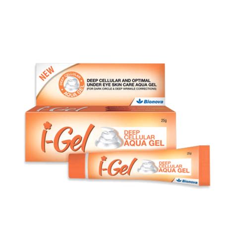 Bionova I GEL Unisex Under Eye Cream Deep Cellular and Optimal Under ...