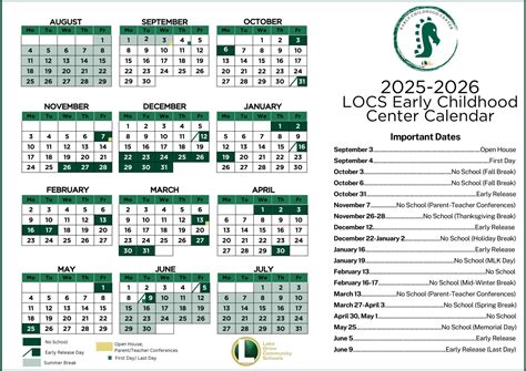 Lake Orion Community Schools Calendar 25-26 Revised [pdf] - EduCounty