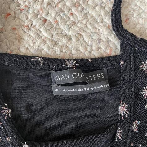 Urban Outfitters Women's Black Vest | Depop