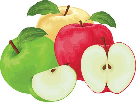 Apples. An image of apples of different colors. Red green and yellow ...
