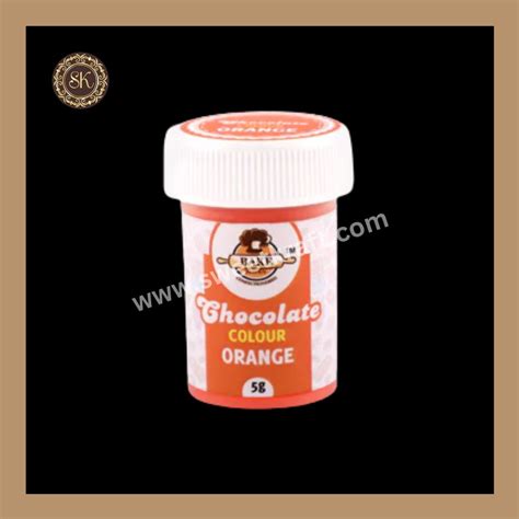 Orange Chocolate Powder colour | Chocolate Colour | Bakehaven - 5gm ...