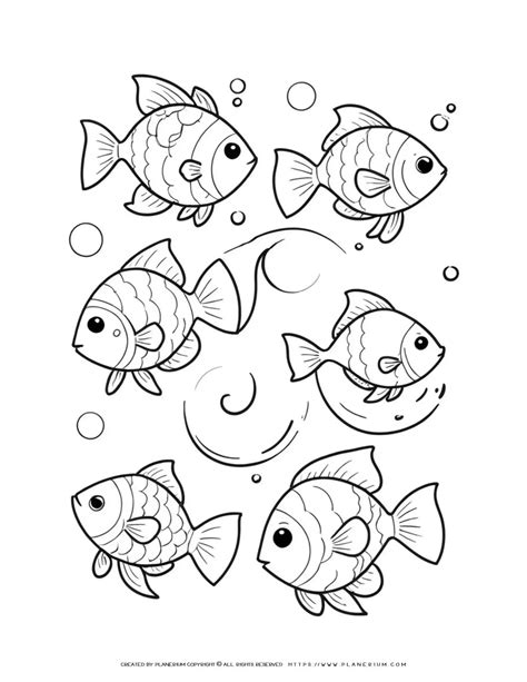 Sea Fish Coloring Pages [2025]