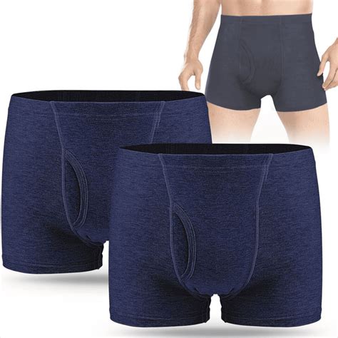 CARER Men's Heavy Absorbent Incontinence Underwear, Protective Sanitary ...