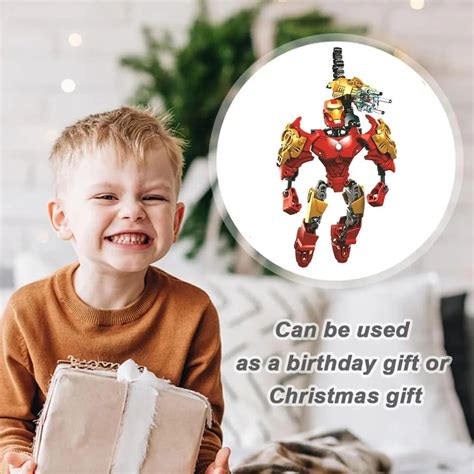 Iron Man Action Figure Building Blocks (Age 6+) Sam's Toys in Ahmedabad ...
