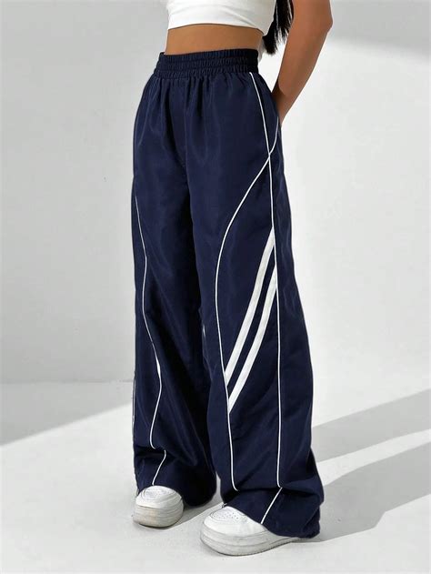 Patchwork Straight Leg Pants | Savana | Bestsellers