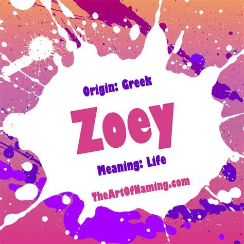 Male Name For Zoe at Dennis Aguayo blog