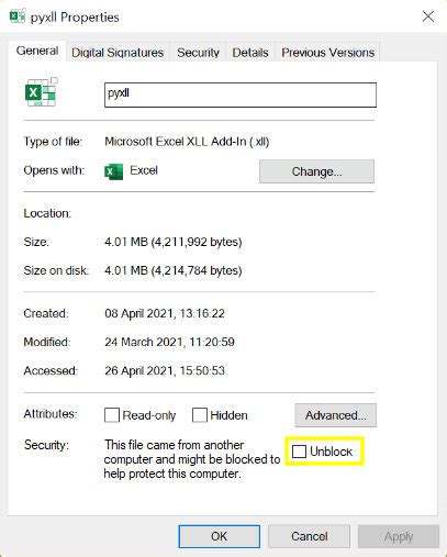 PyXLL Install 的图像结果