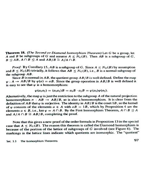 Isomorphism Theorems Examples 的图像结果