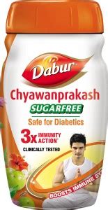 Dabur Chyawanprakash Sugarfree 900g | Safe for Diabetics | 3X Immunity ...