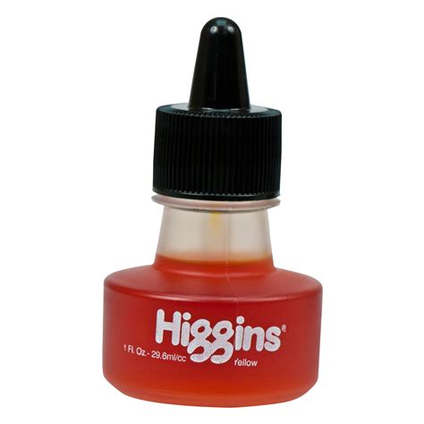 Higgins Drawing Ink, 1 Oz., Yellow | Michaels