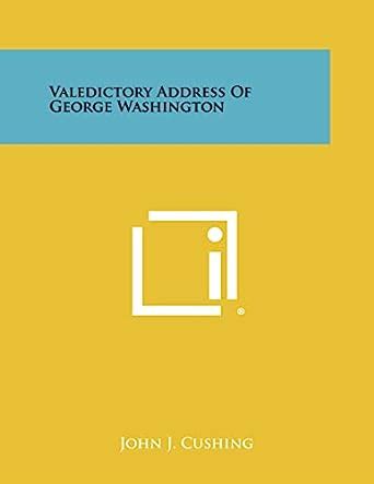Buy Valedictory Address of George Washington Book Online at Low Prices ...