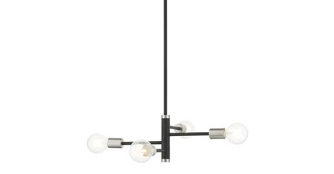 Livex Lighting 45864-04 Bannister 4 Light 18" Wide Chandelier ...