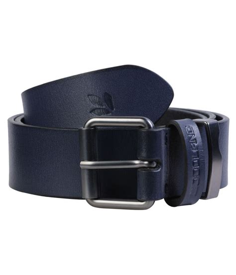 Woodland Blue Leather Casual Belt: Buy Online at Low Price in India ...