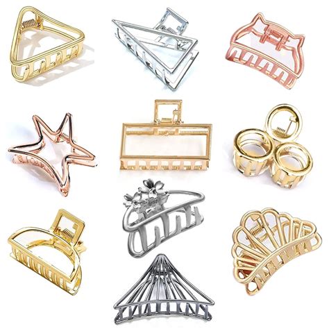 SparkLady Metal Hair Clips for Women Stylish Latest-Medium Size ...