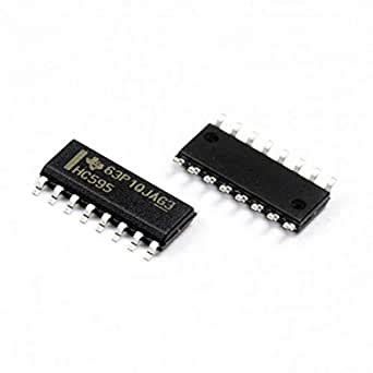 GURU ELECTRONICS 5PCS SN74HC595D IC 8-BIT SHIFT REGISTER 16-SOIC ...
