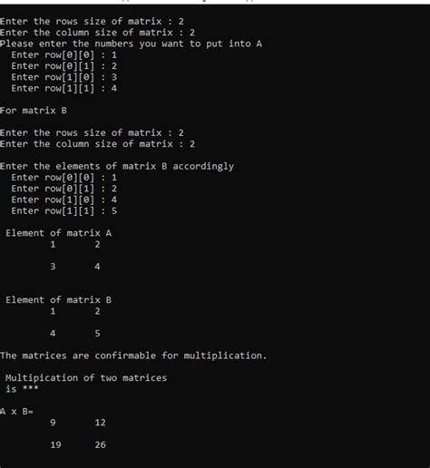 Matrix in C++ Tutorials 的图像结果