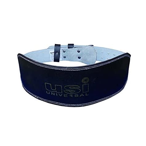 Buy USI UNIVERSAL Padded Weight Lifting Belt, 790SL6 Leather & Metal ...