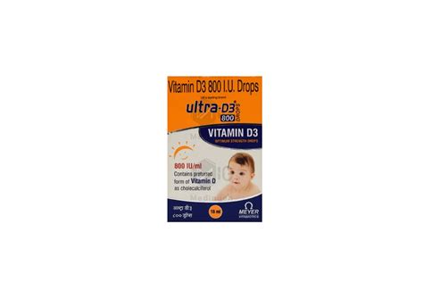 Ultra D3 800 Drops : Uses, Price, Side Effects, and Substitutes