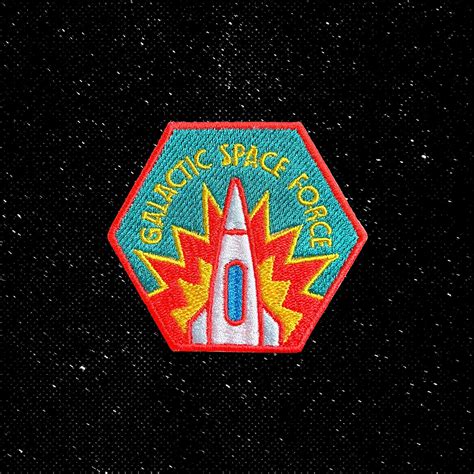Galactic Space Force Patch - Etsy | Patches, Felt embroidery, First ...