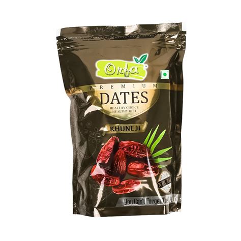 ORFA Natural Sweet Khuneji Indian Desert Uniquely Flavorful palm Dates ...