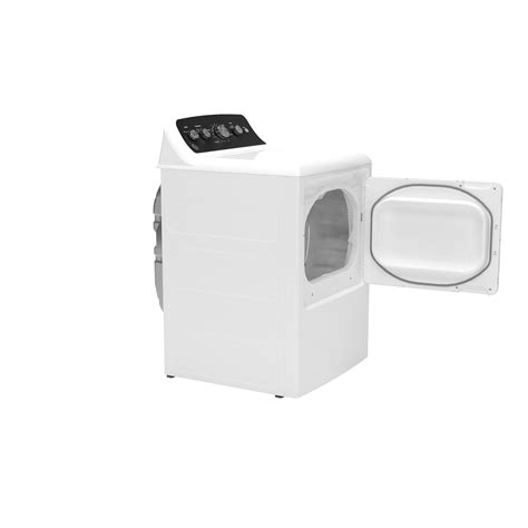 GE - GTD48GASWWB - GE® 7.2 cu. ft. Capacity Gas Dryer with Up To 120 ft ...