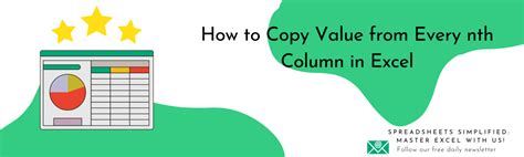 Image result for Excel Copy Value Every Nth Column