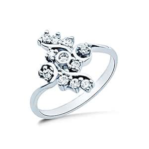Uniquely designed Sterling Silver Finger Ring by Ishira : Amazon.in ...
