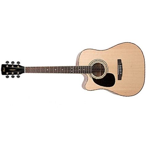 Cort AD880CE Left Handed Electro-Acoustic Guitar - Natural Satin ...