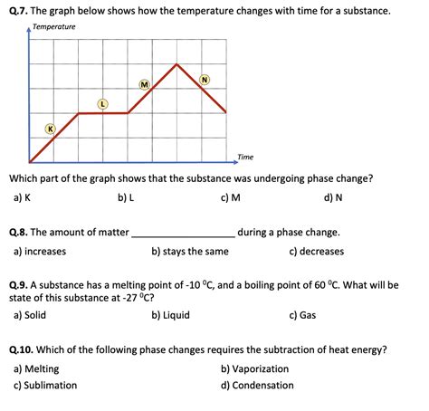Image result for Phase Changes of Matter Worksheet
