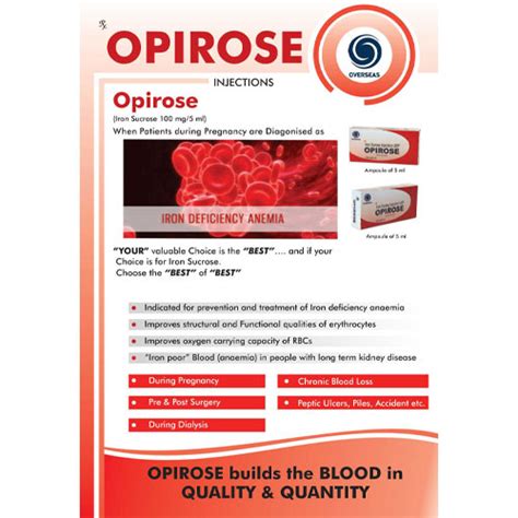 Opirose injection Overseas Pharma Pvt. Ltd.