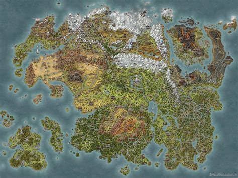 2nd Era Tamriel | Inkarnate - Create Fantasy Maps Online