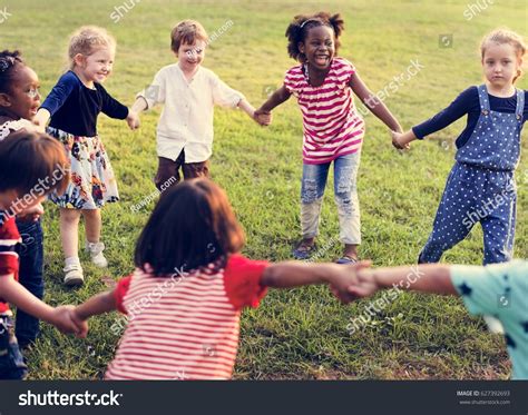 Real Kids Holding Hands