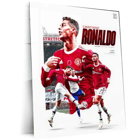 Sports | Cristiano Ronaldo Metal Frame – Iconic Football Wall Art 4 ...