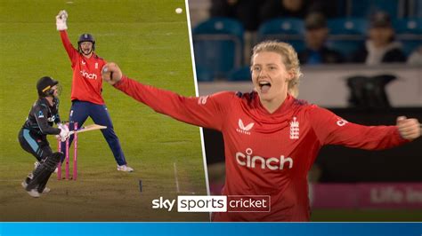 England's Charlie Dean using 'chaos' of rain-reduced T20I vs New ...