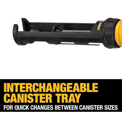 DEWALT 10-oz Cordless Battery Powered Anti-drip Rod Caulk Gun (Bare ...