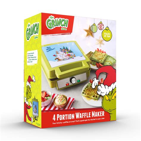 The Grinch | The Grinch™ 4-Portion Waffle Maker | Studio