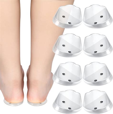 Buy 4 Pairs Medial Lateral Heel Insoles with Magnets Stone, Correcting ...