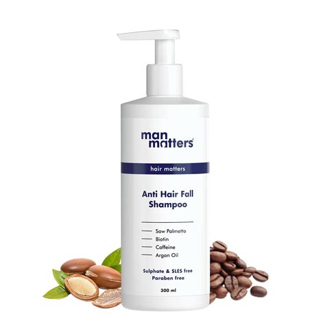 Man Matters Anti Hair Fall Shampoo For Men | Reduces Hair Fall ...