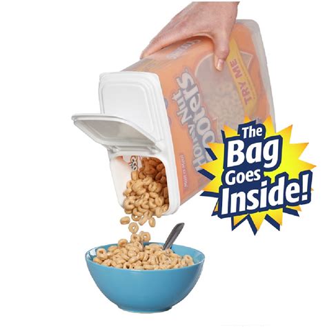 Buy Buddeez Bag-in Cereal Dispenser Container 4 Quart Storage Flip Top ...