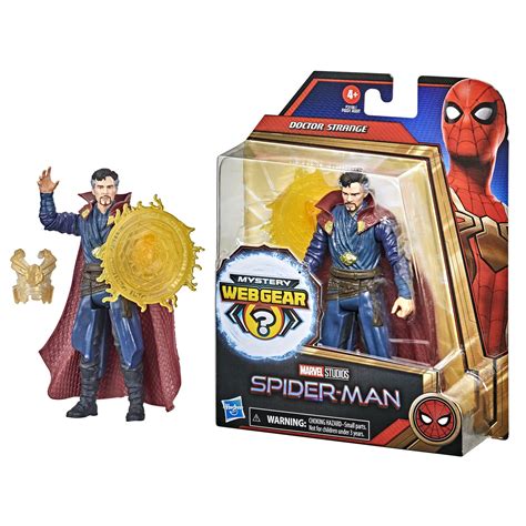 Spider-Man Marvel 6-Inch Mystery Web Gear Doctor Strange Action Figure ...