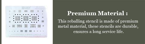 SCHOFIC BGA IC Steel Stencil Reballing for Oppo A3/A1/A73/A79/A83/R11 ...